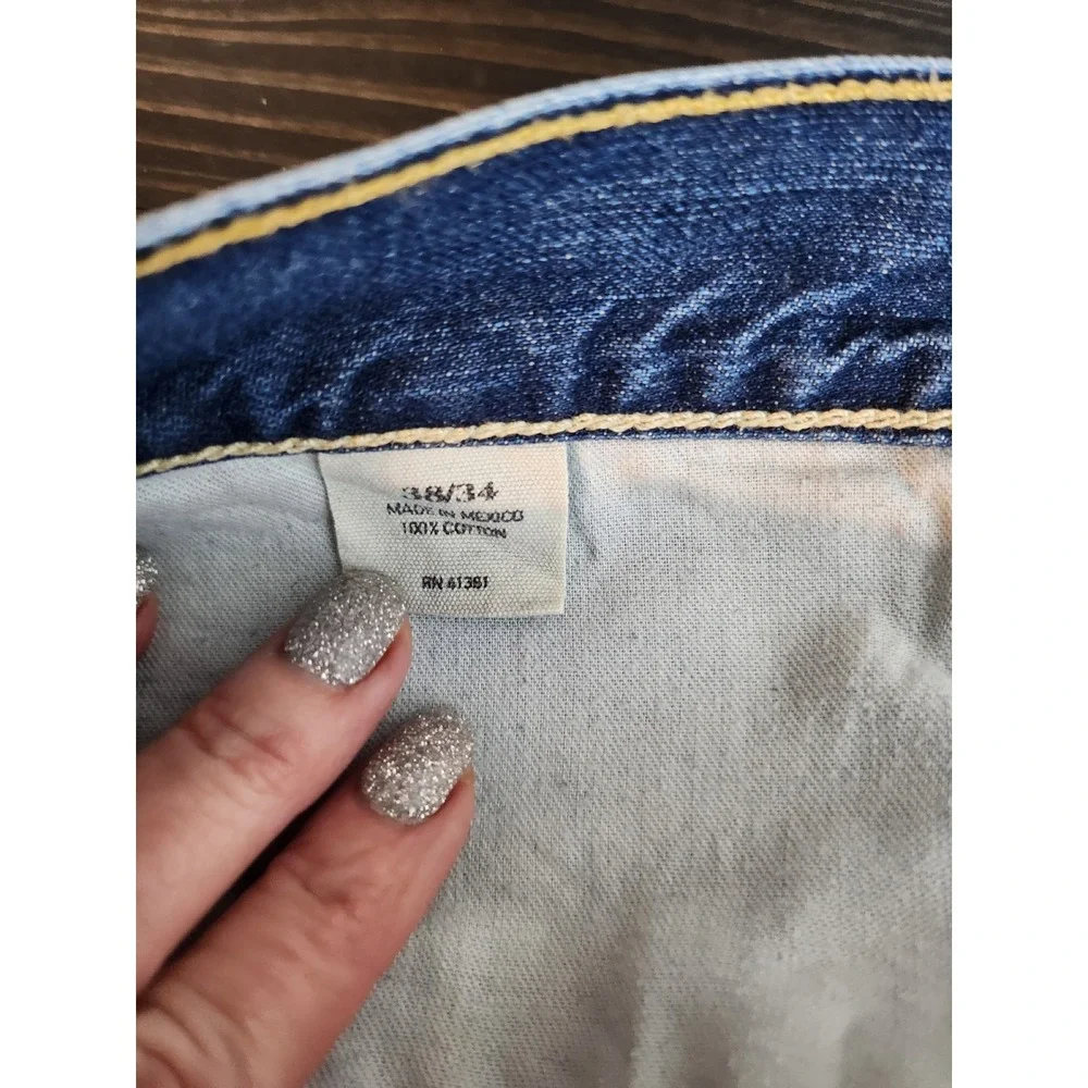 Vintage Polo Ralph Lauren Men's Blue Jeans Classic Fit 867 38x34  Rare‎